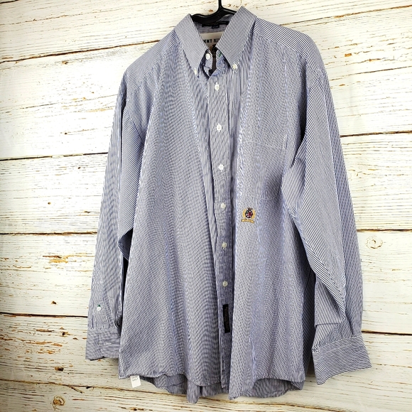 Tommy Hilfiger Striped Button Down Shirt - Picture 3 of 3